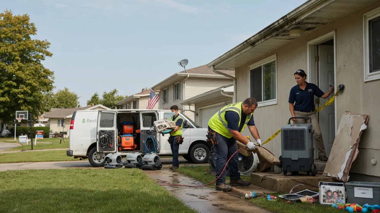 Water Damage Restoration in North Freedom, WI near me